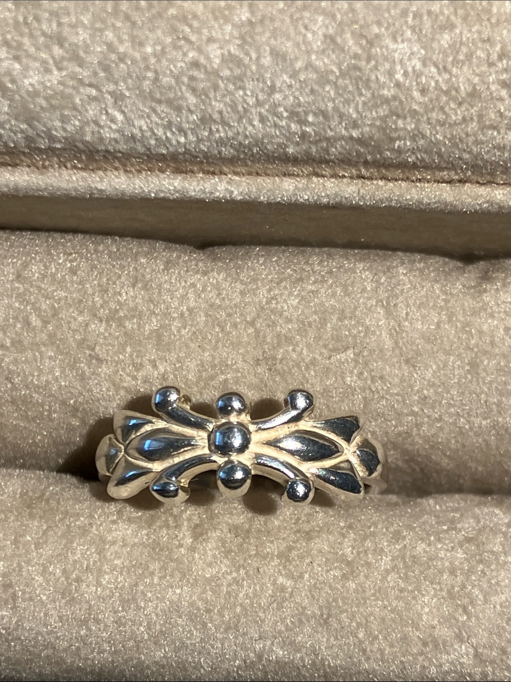925 Silver ring butterfly design